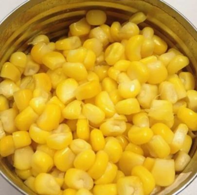 Top Grade Canned Sweet Corn in Water with Fresh Yellow Color
