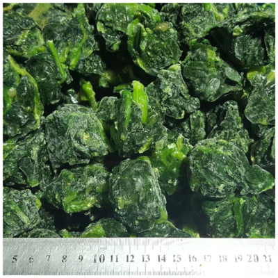 Hot-selling Frozen Spinach Ball Delicious IQF Frozen Vegetables China-origin BRC/HACCP/ISO/HALAL/KOSHER Certified