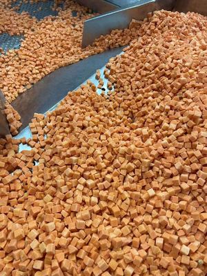 Wholesale Bulk Packed Frozen Pumpkin Diced Iqf Pumpkin Chunks Frozen Vegetables