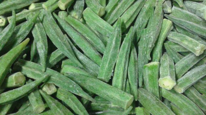 Fournitures chinoises de meilleure qualit&eacute; bon prix Iqf l&eacute;gumes surgel&eacute;s Okra Gumbo entier 0