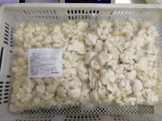 Chou-fleur v&eacute;g&eacute;tal congel&eacute; IQF Chou-fleur congel&eacute; 20-40 mm/30-50 mm/40-60 mm 2