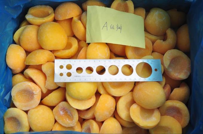 Sinocharm BRC-A Produit 4 &eacute;toiles 1/2 Fractionn&eacute;e &agrave; moiti&eacute; FQQ P&ecirc;ches &agrave; moiti&eacute; Prix de gros 10 kg en vrac P&ecirc;ches jaunes congel&eacute;es pour boisson au jus 1