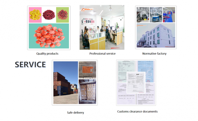 En gros de l'&eacute;pine de mer biologique des baies d'&eacute;pine de mer congel&eacute;es 4