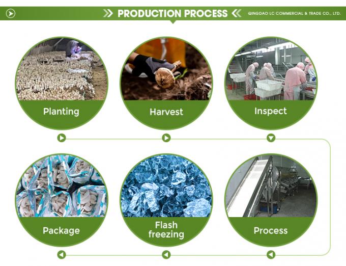 Champignons sauvages cultiv&eacute;s biologiques sains naturels nutritifs frais entiers surgel&eacute;s Champignon IQF Nameko surgel&eacute; 4