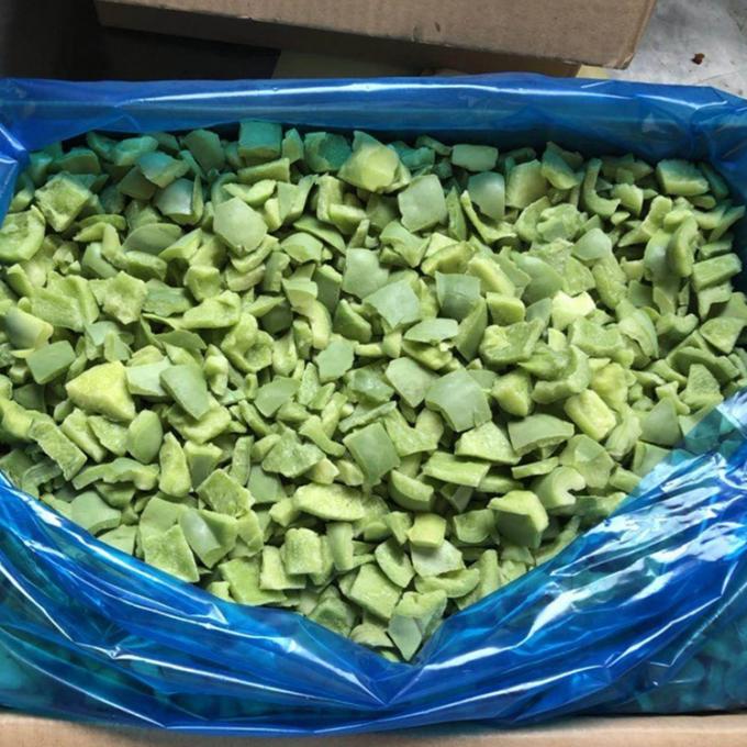 Chine Fournisseur IQF Traitement Surgel&eacute; Rouge Doux Poivron D&eacute;s en Vrac L&eacute;gumes Surgel&eacute;s 4