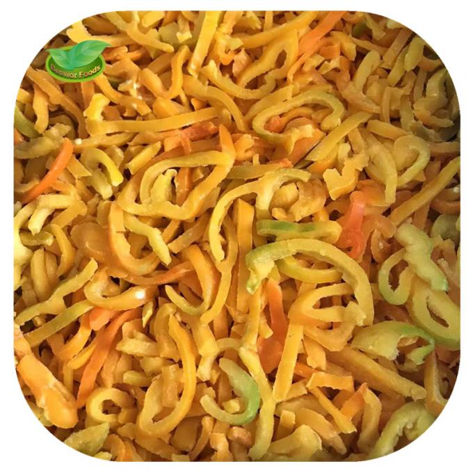 Chine Fournisseur IQF Traitement Surgel&eacute; Rouge Doux Poivron D&eacute;s en Vrac L&eacute;gumes Surgel&eacute;s 11