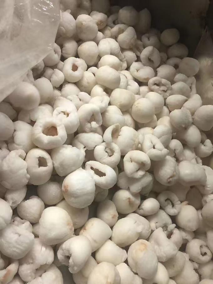 Litchis entiers pel&eacute;s surgel&eacute;s en vrac, emballage carton, IQF, fruits de litchi au go&ucirc;t sucr&eacute;, vari&eacute;t&eacute; mangue de fruits conserv&eacute;s 3