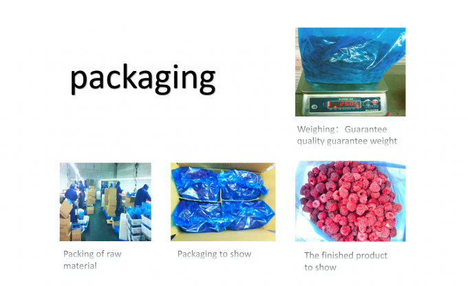 Prix usine de crumble de framboises surgel&eacute;es IQF en gros Contr&ocirc;le de qualit&eacute; strict Bon go&ucirc;t 4