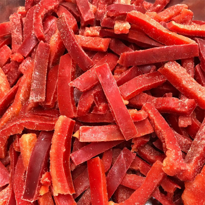 Fabrication professionnelle de qualit&eacute; certifi&eacute;e par IQF Red Bell Pepper Strips surgel&eacute;es 2