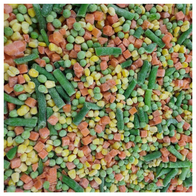 C&eacute;r&eacute;ales et l&eacute;gumes mixtes de Californie (IQF 3 voies congel&eacute;s Ingr&eacute;dients entiers BRC HALAL HACCP Certifi&eacute; C&eacute;r&eacute;ales fra&icirc;ches de ma&iuml;s cube fruits hach&eacute;s Carotte) 1